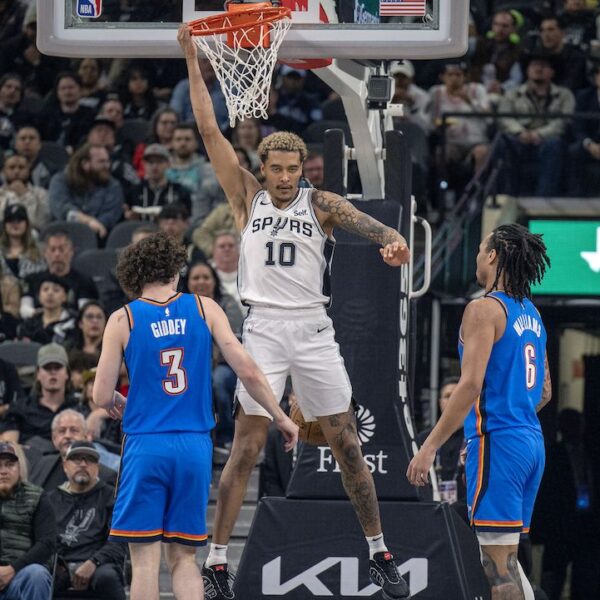 Bardzo dobry mecz Sochana przeciwko Oklahomie City Thunder