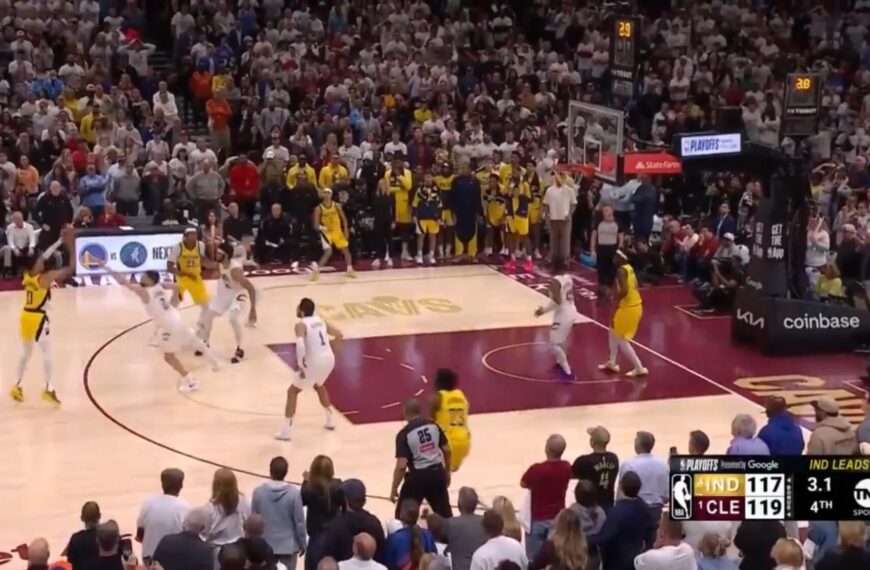 Myles Turner docenia porównania Haliburtona do LeBrona po wielkim rzucie w Game 2