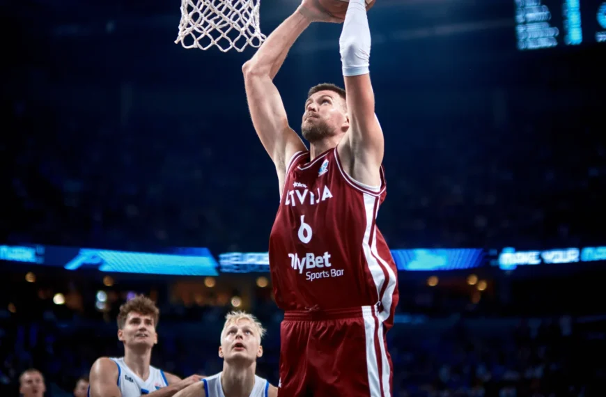 Porzingis bohaterem. Łotwa triumfuje