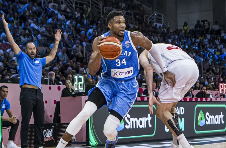 Giannis wraca w wielkim stylu – 27 punktów i pewne zwycięstwo Grecji nad Gruzją