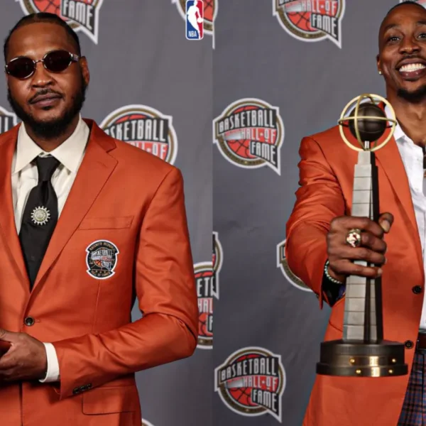 Carmelo Anthony, Dwight Howard i Maya Moore w Hall of Fame