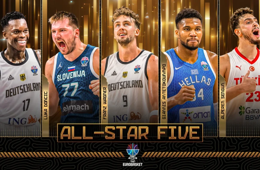EUROPA: Najlepsza piątka EuroBasketu 2025