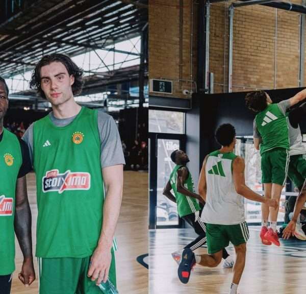 EUROPA: Josh Giddey trenuje z Panathinaikosem