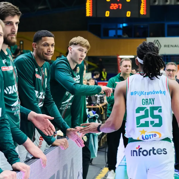 Śląsk Wrocław wygrał świąteczny hit z Anwilem Włocławek