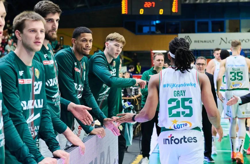 WKS Śląsk Wrocław pokonuje Anwil Włocławek