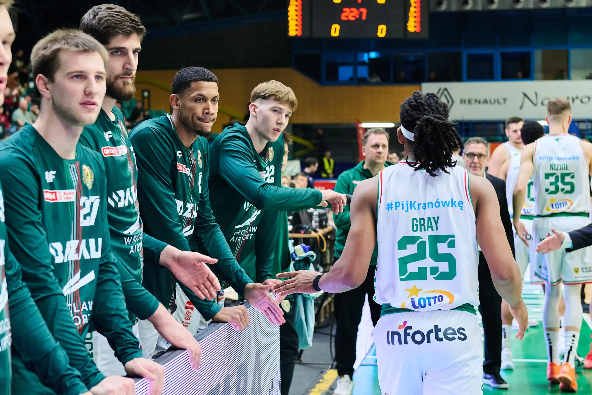 WKS Śląsk Wrocław pokonuje Anwil Włocławek