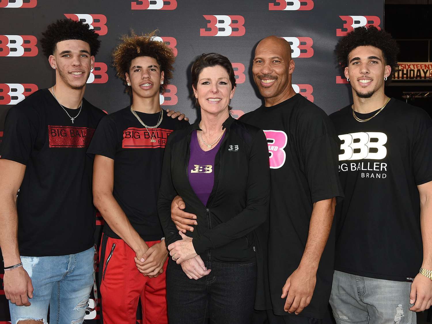Lonzo Ball, LaMelo Ball, LiAngelo Ball