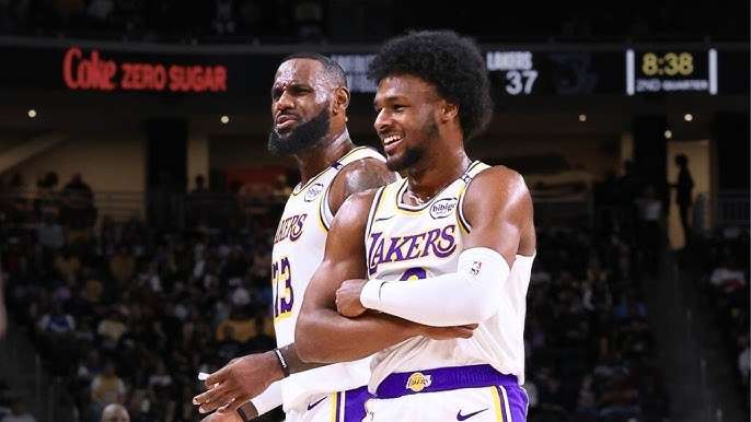 LeBron James Bronny James