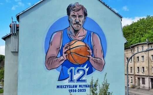 Legenda na ścianach Wałbrzycha. Mieczysław Młynarski upamiętniony wyjątkowym muralem
